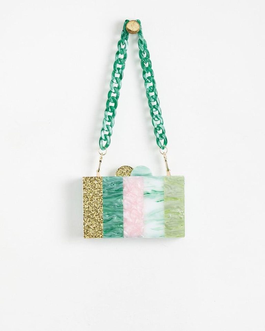 oliver bonas green bag