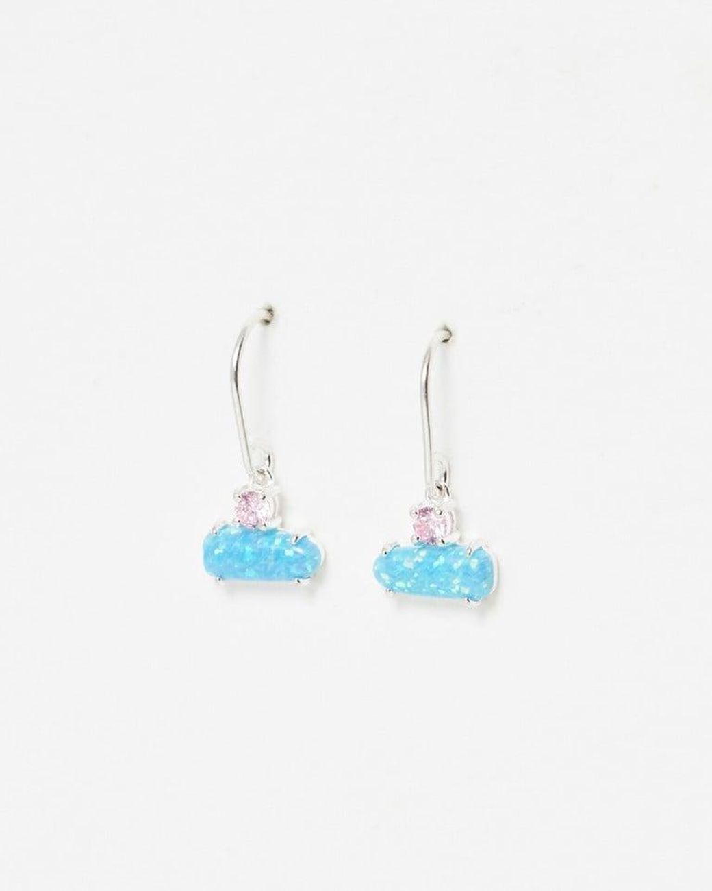 Oliver bonas silver earrings deals