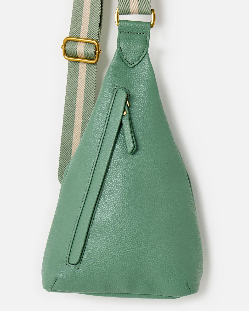 Oliver Bonas Green Brooke Sage Belt Bag