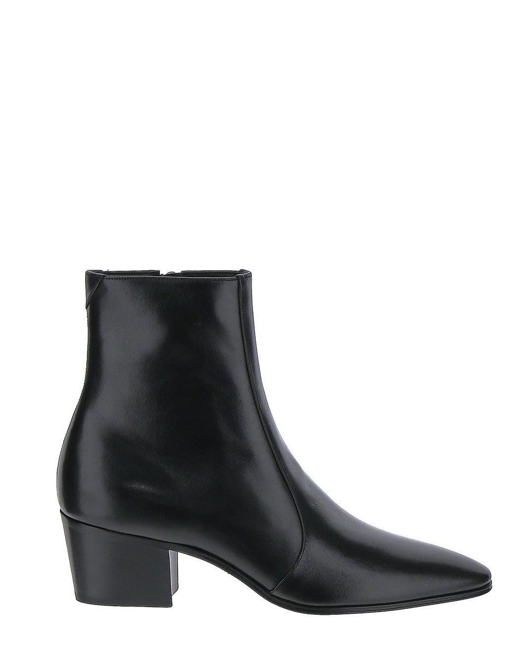 Saint Laurent Vassili Chelsea Boots In Smooth Leather in Black | Lyst