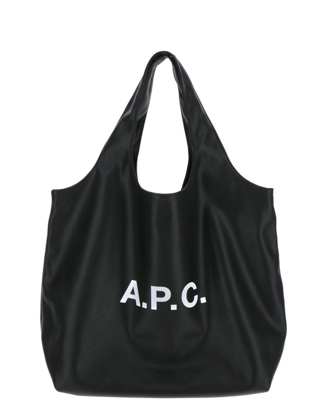 A.P.C. Ninon Tote Bag in Black | Lyst