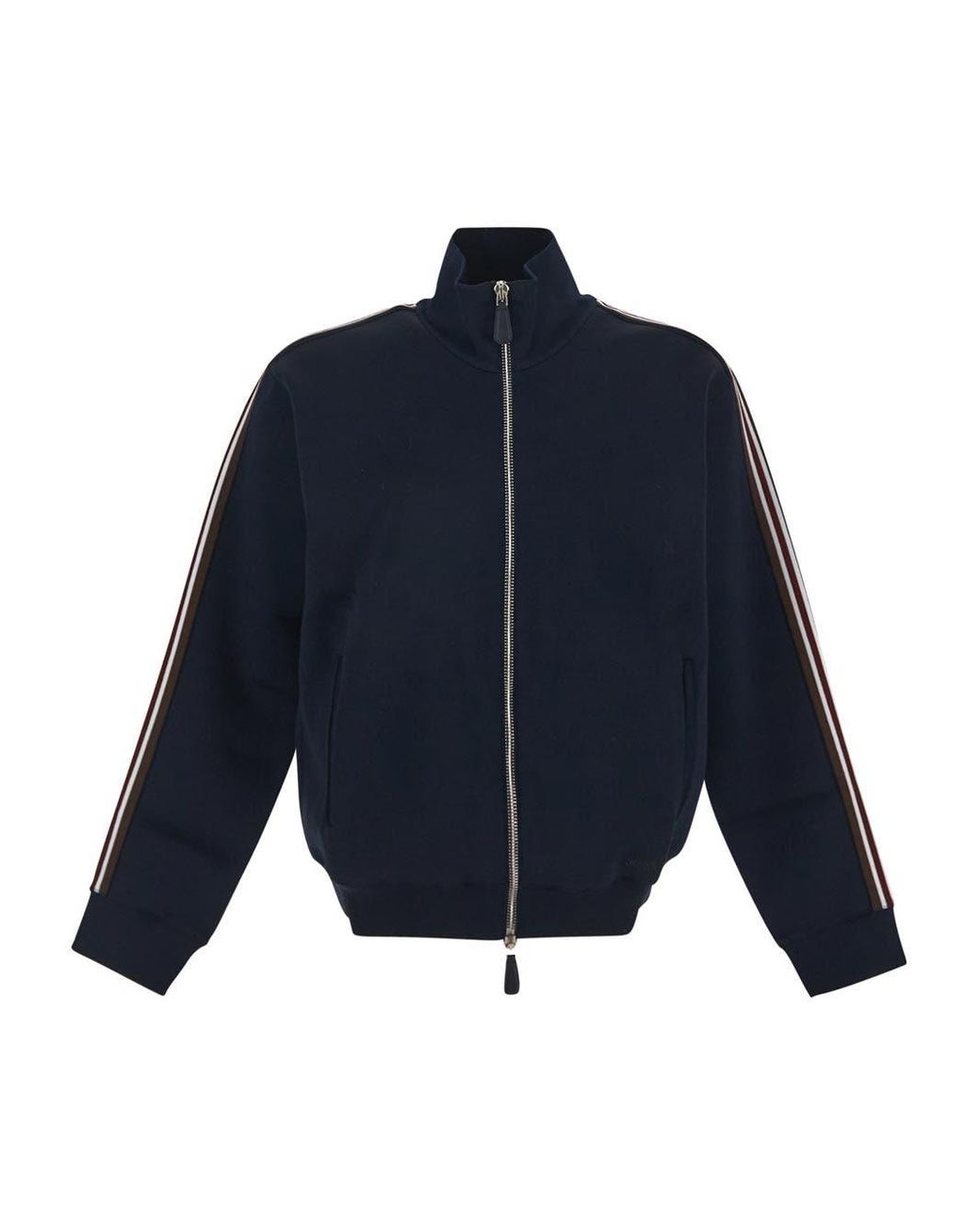 Burberry Track Jacket in Blue for Men | Lyst