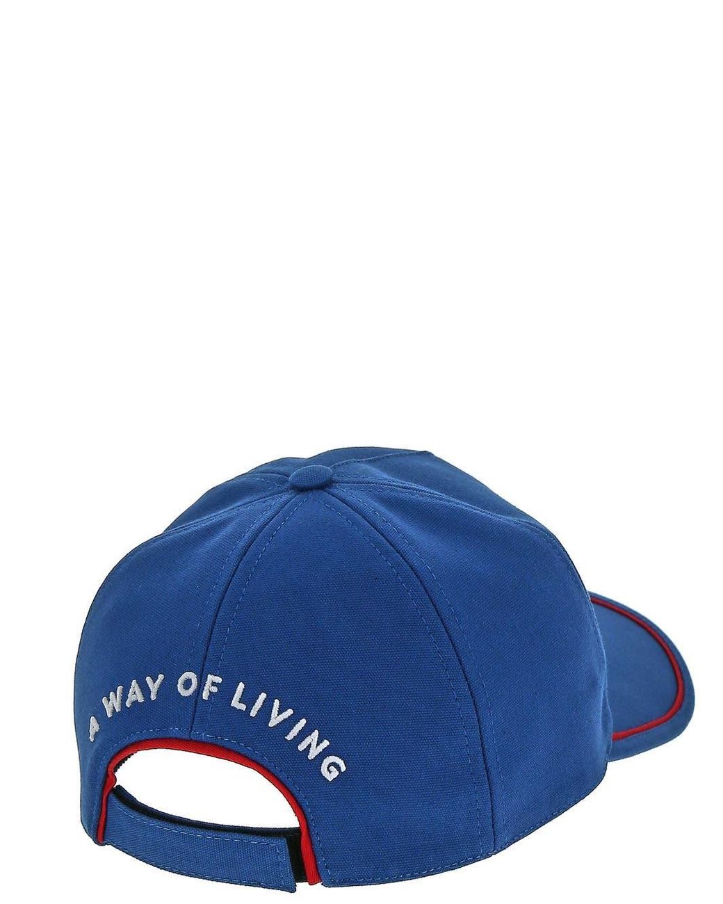 Borsalino 1000 Miglia Baseball Cap for in Lyst Men | Blue