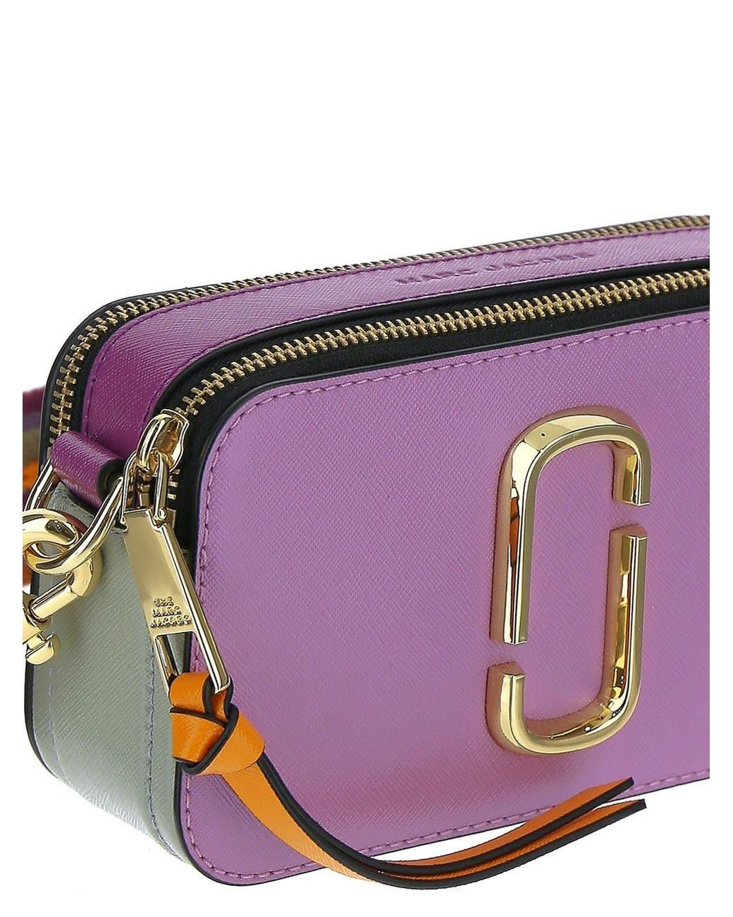 Purple 'The Snapshot Colorblock' shoulder bag Marc Jacobs - Vitkac TW