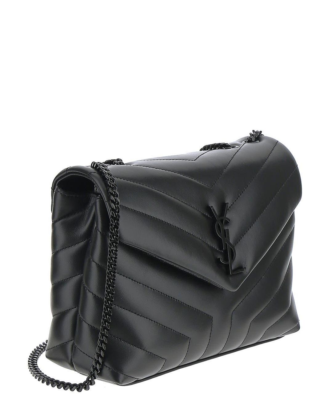 Saint Laurent Small Loulou Matelassé Leather Shoulder Bag