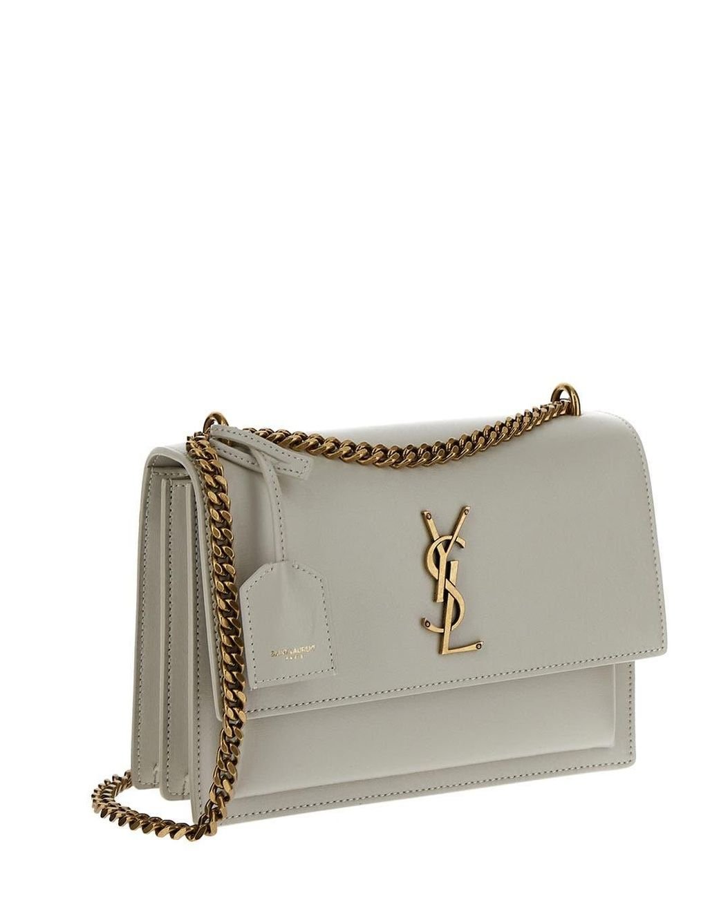 Saint Laurent Sunset YSL Monogram Wallet on Chain - Bergdorf Goodman