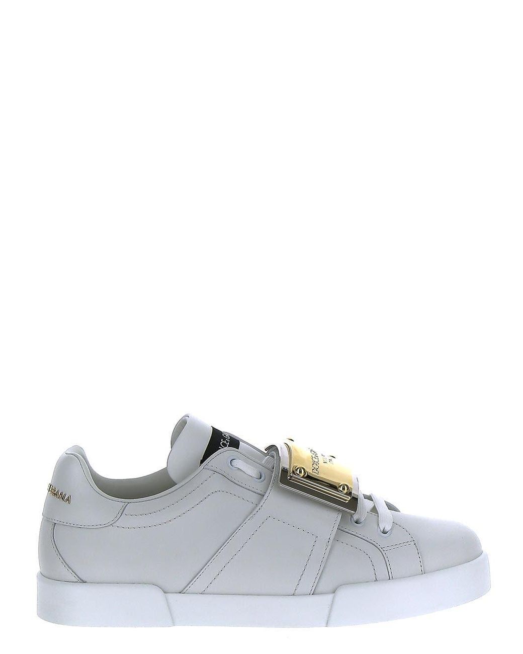 dolce and gabbana shoes white