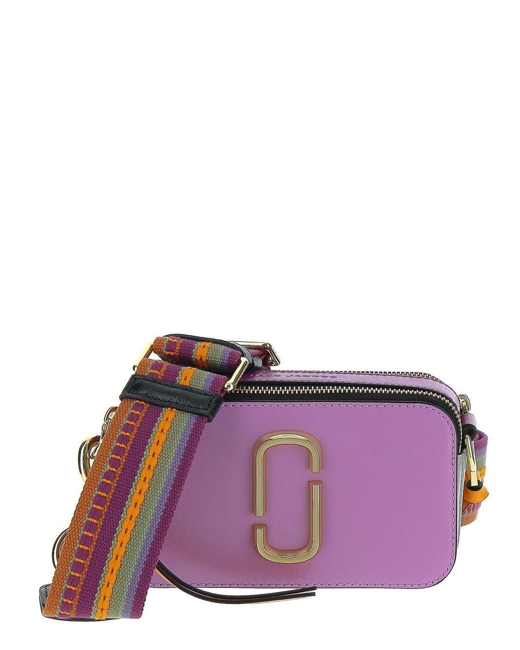 Marc Jacobs Snapshot Camera Bag Crossbody Shoulder Bag H172LO1SP22 518  Purple