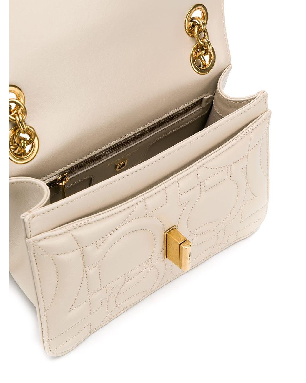 Ferragamo Gancini Quilted Bag Lyst