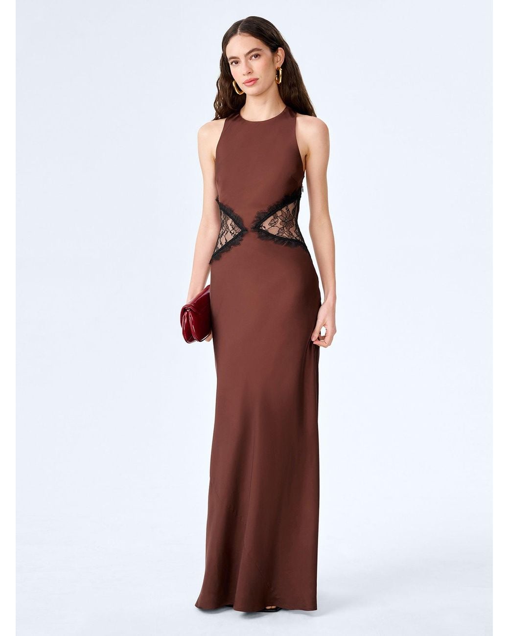 OMNES Red Andrea Dress