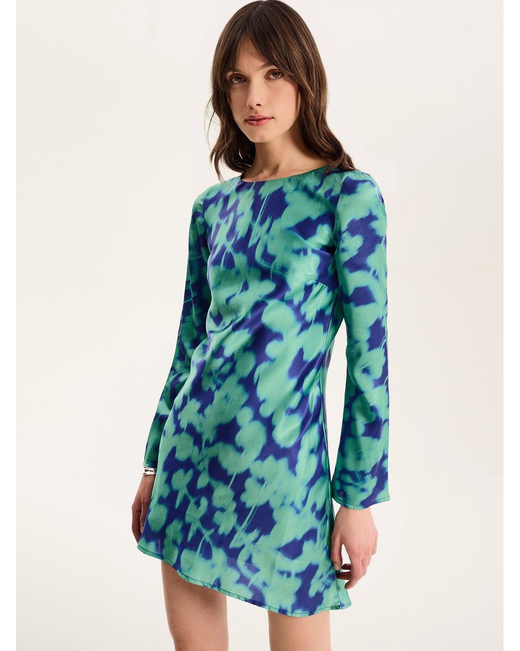 OMNES Blue Roberta Dress