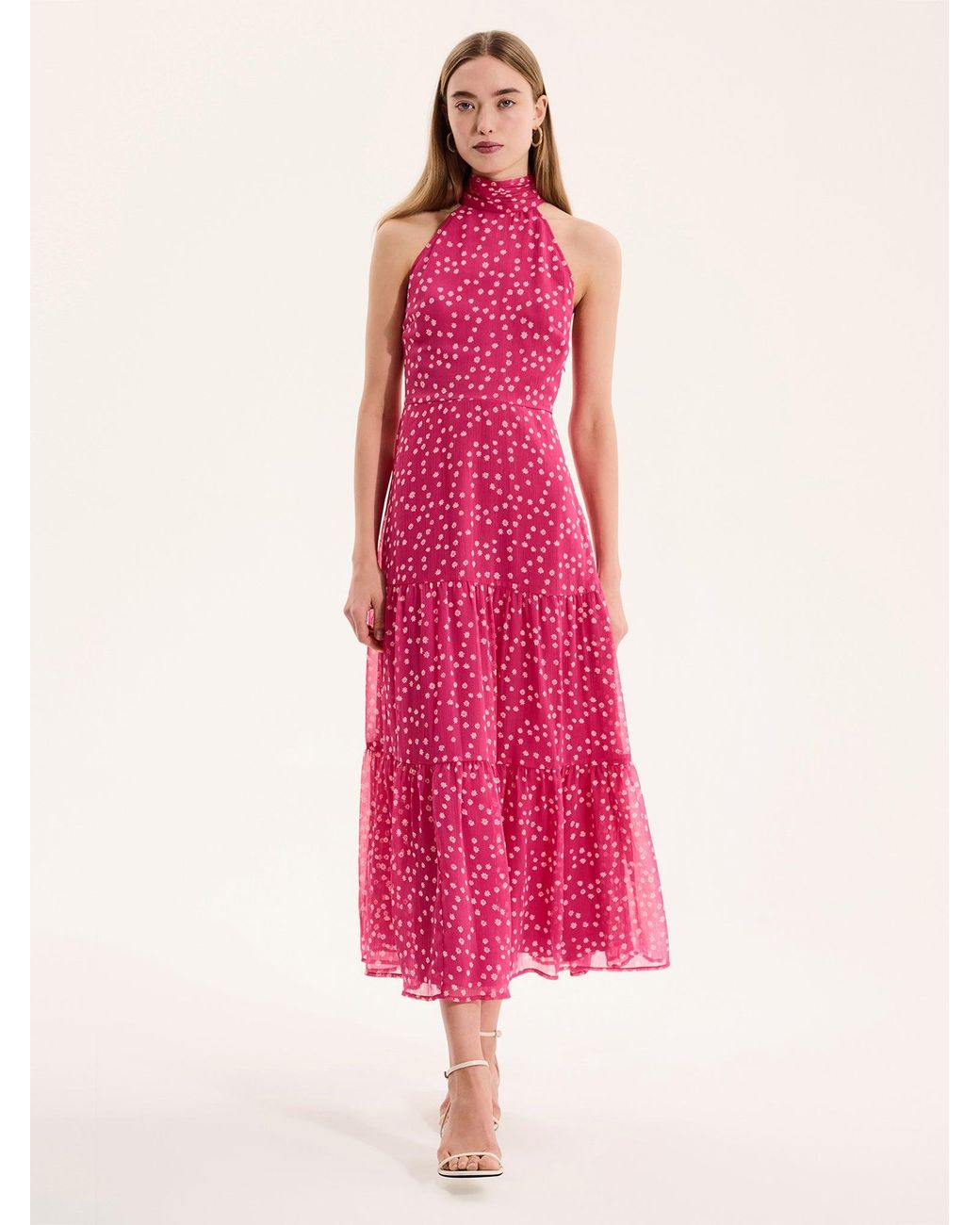 OMNES Pink Romeo Dress