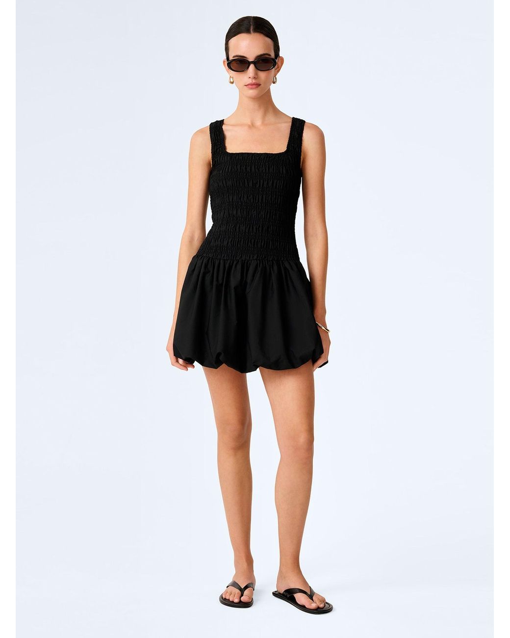 OMNES Black Fernanda Dress