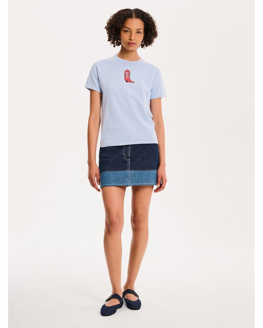 OMNES White Benny Skirt