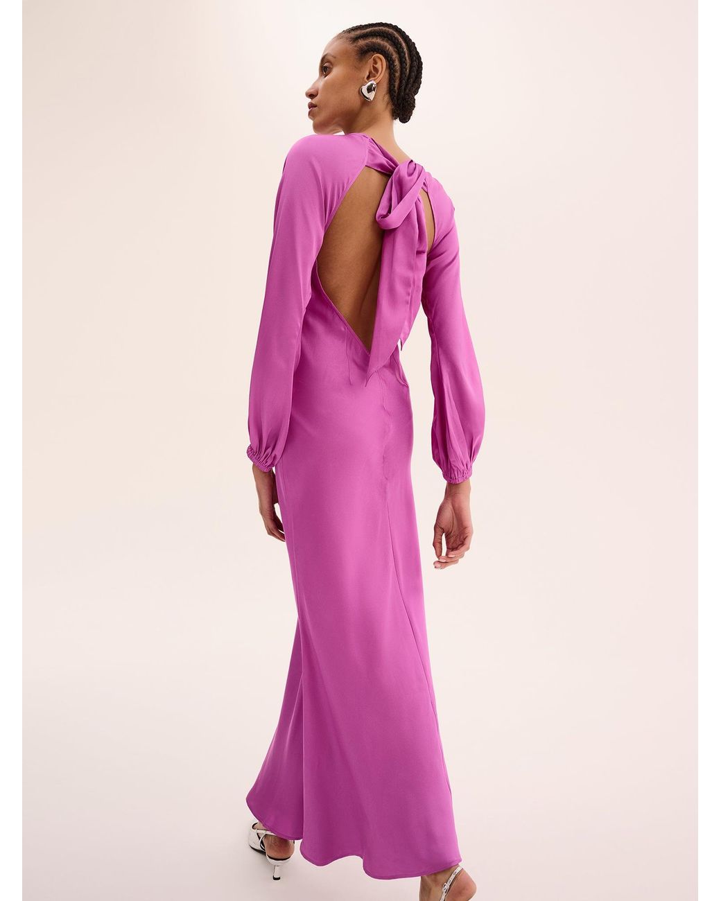 OMNES Pink Joelle Dress