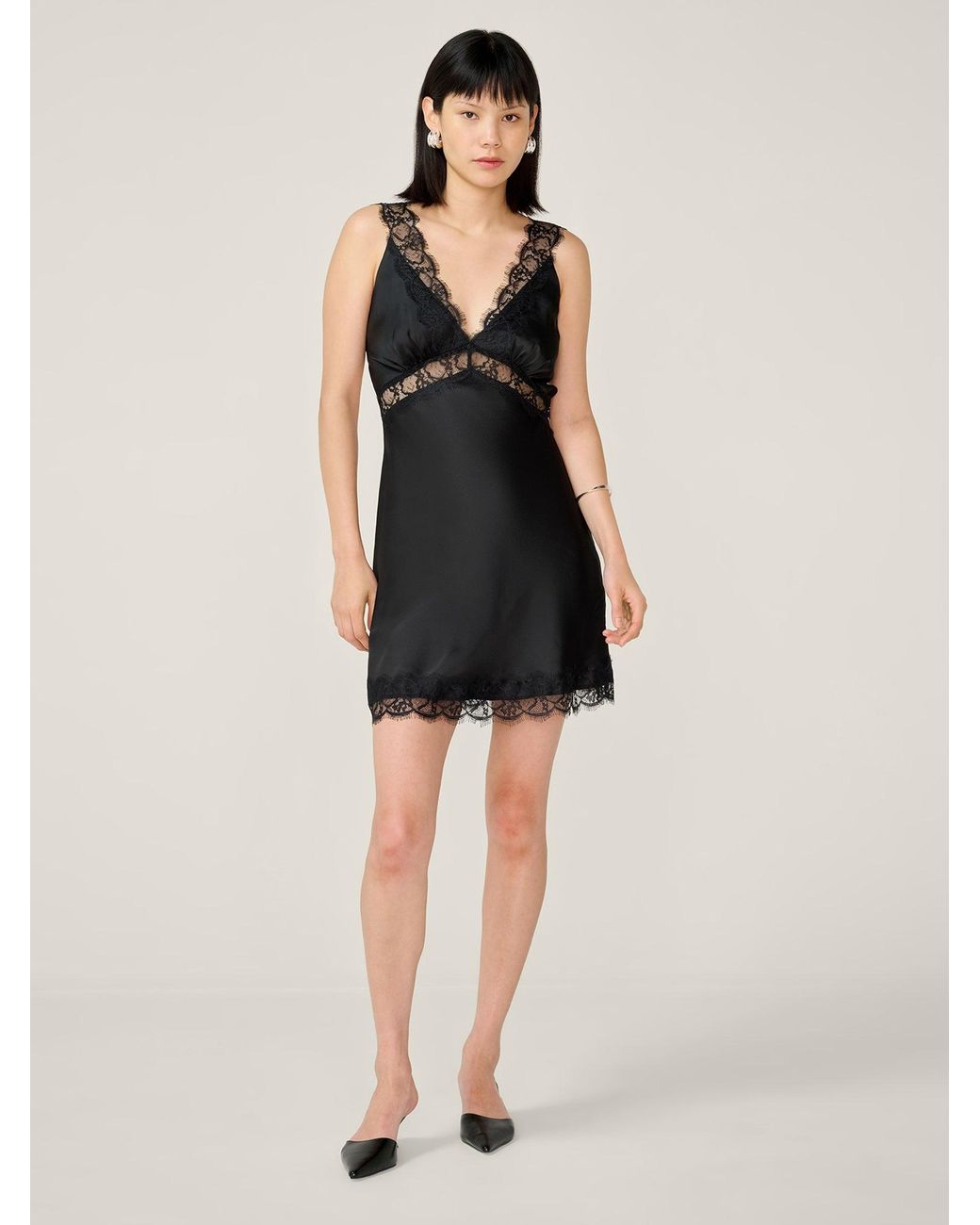 OMNES Black Darlia Dress