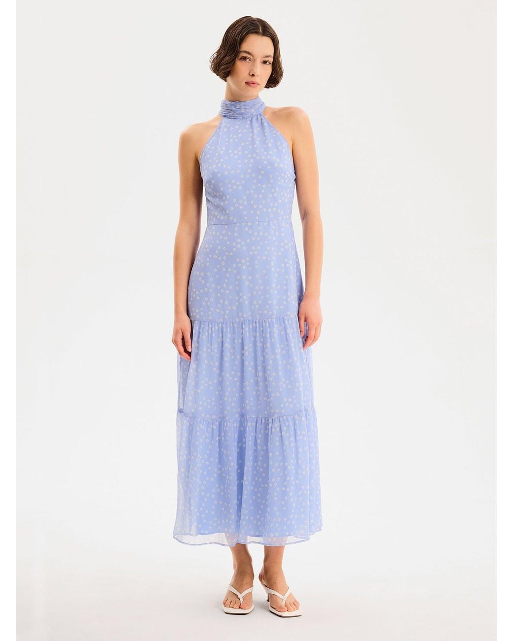 OMNES Blue Romeo Dress