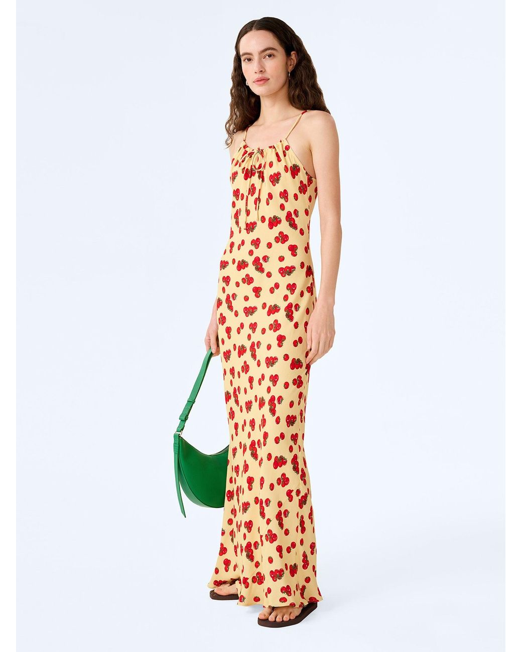 OMNES White Cecile Dress