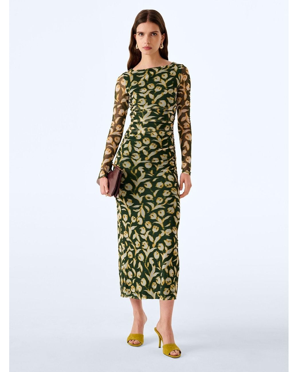 OMNES Green Hollis Dress