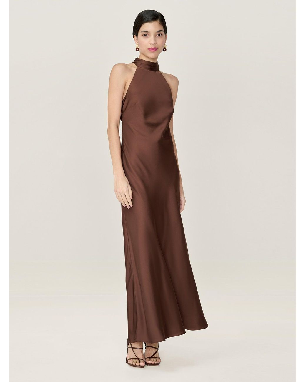 OMNES Brown Seychelles Dress
