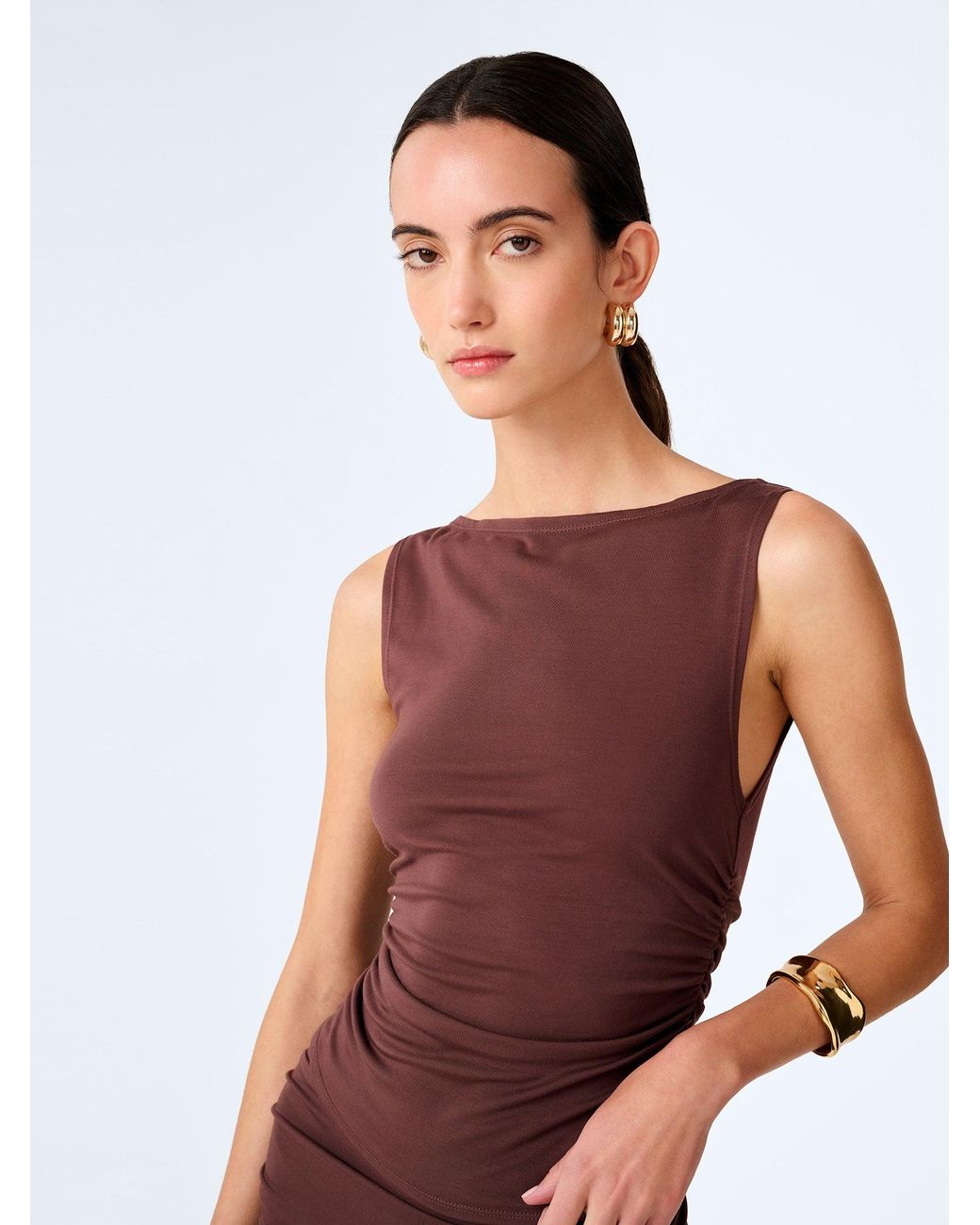 OMNES White Delia Top