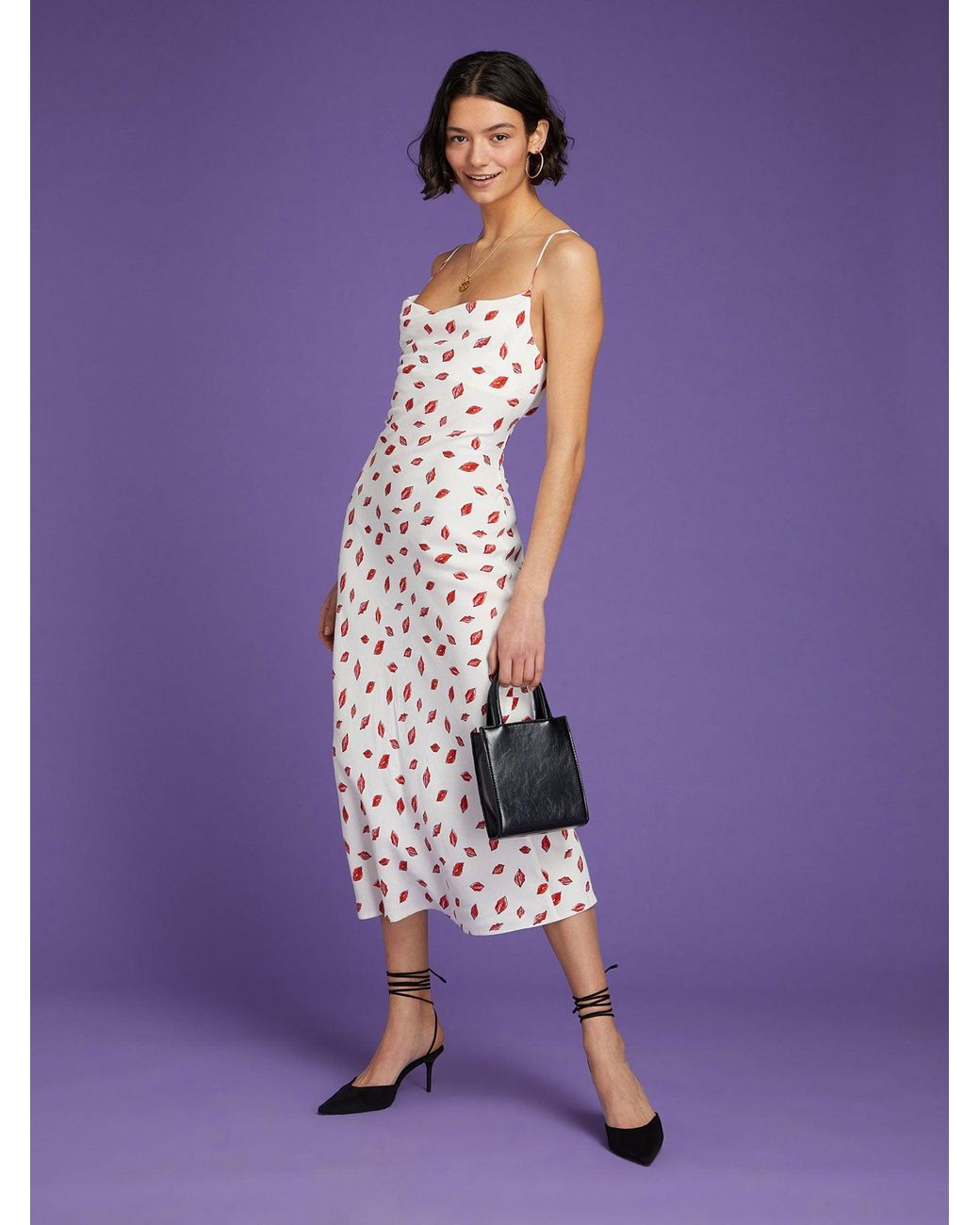 OMNES Purple Riviera Midi Dress