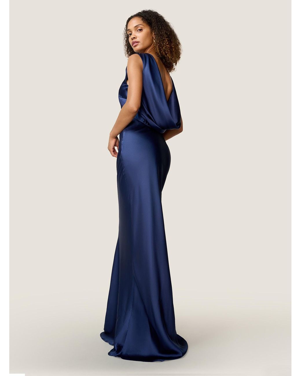 OMNES Blue Lara Dress