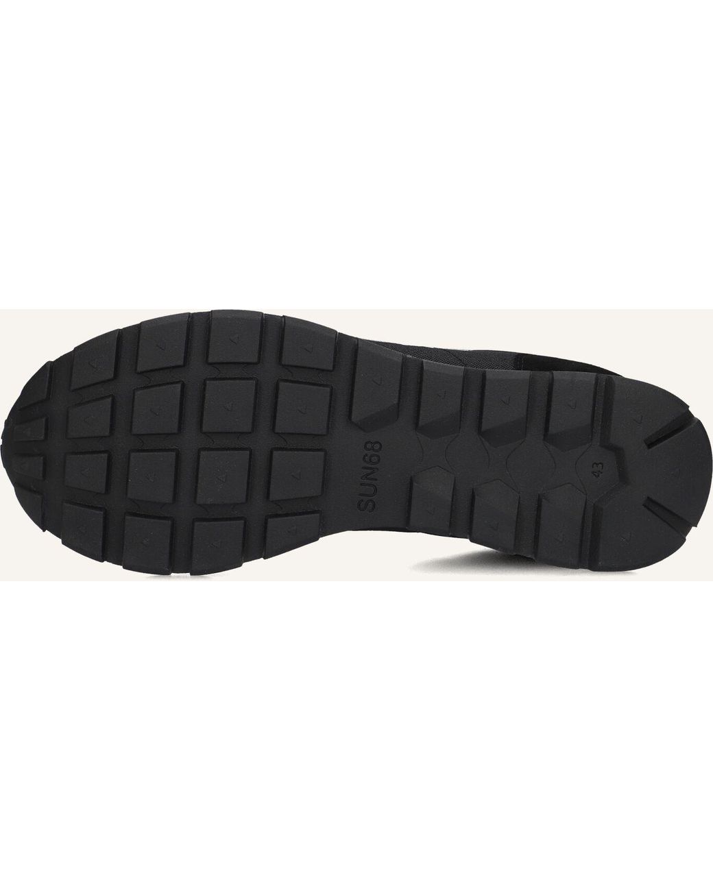 Sun 68 Herren Sneaker Tom Solid in Black für Herren