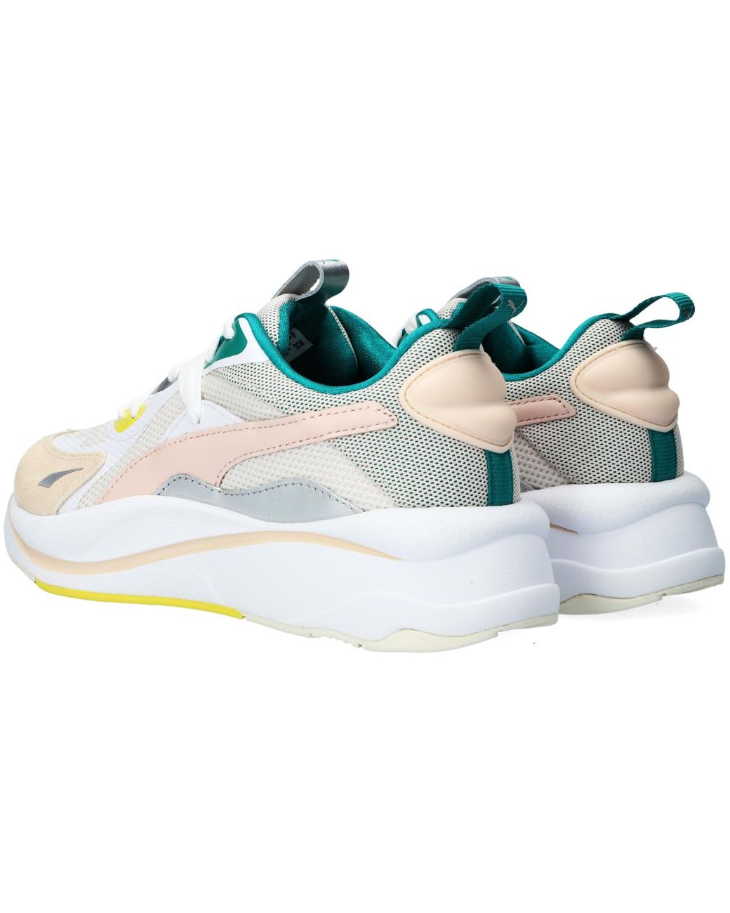 PUMA Synthetisch Lage Sneakers Rs Curve Ocean Queen Wn's in het Naturel -  Lyst