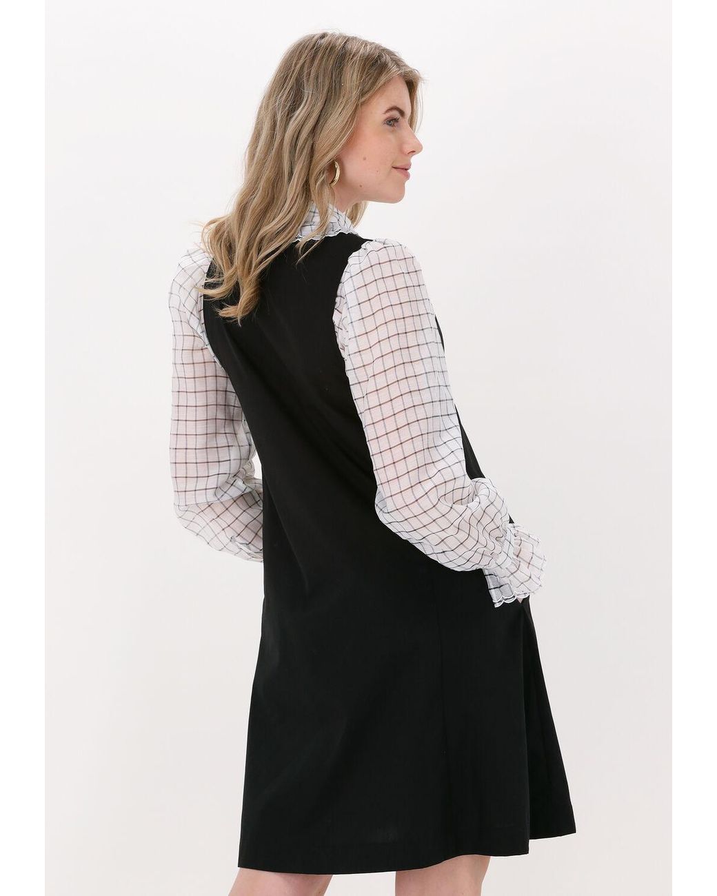 Levete Room Black Minikleid Peng 5 Dress