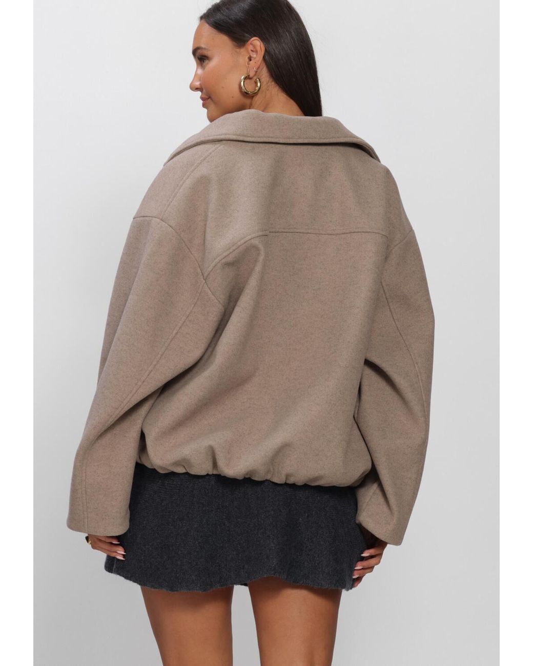 EDITED Natural Damen Jacken Brodey Jacket