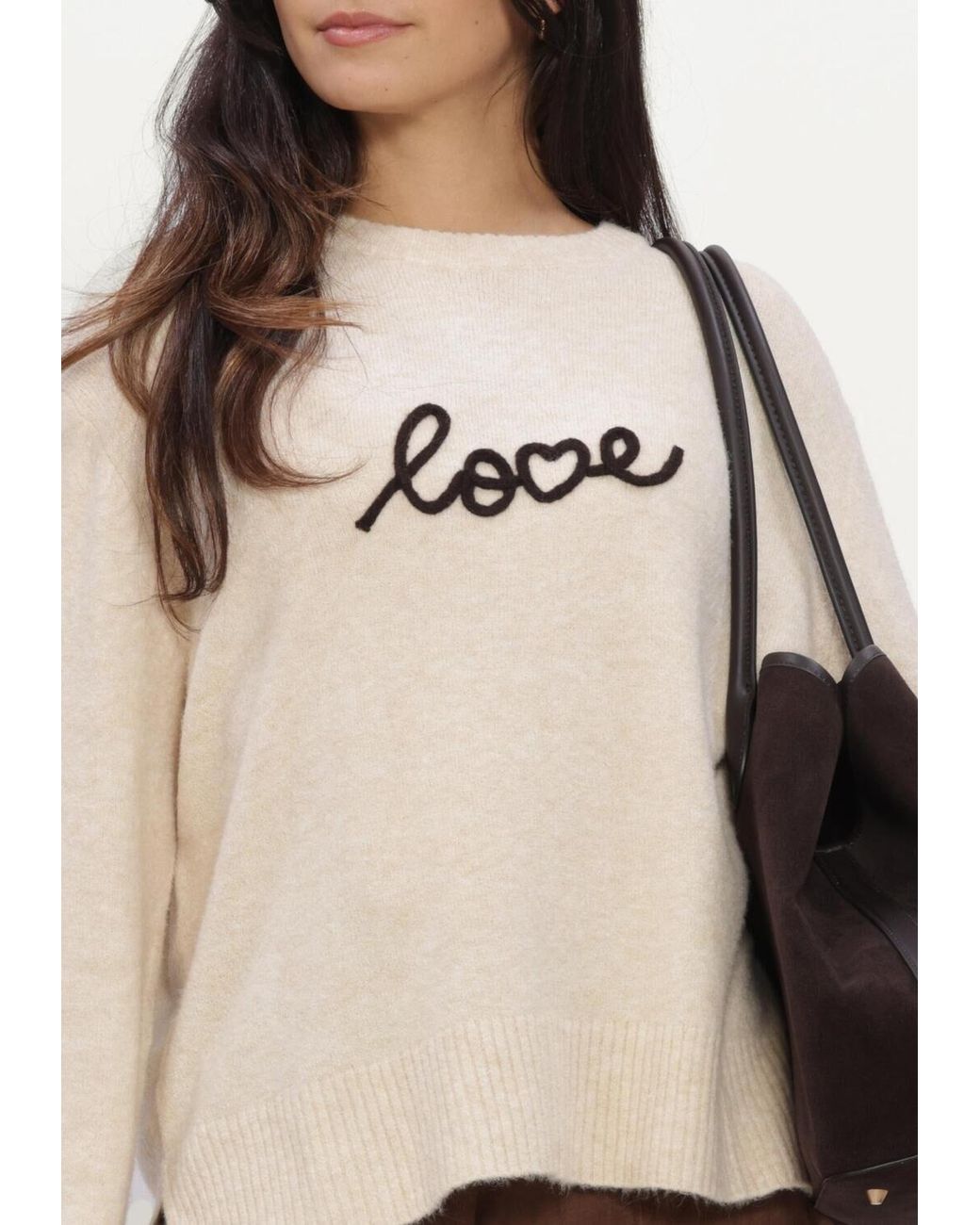 Grace & Mila Natural Damen Pullover & Cardigans Pullover