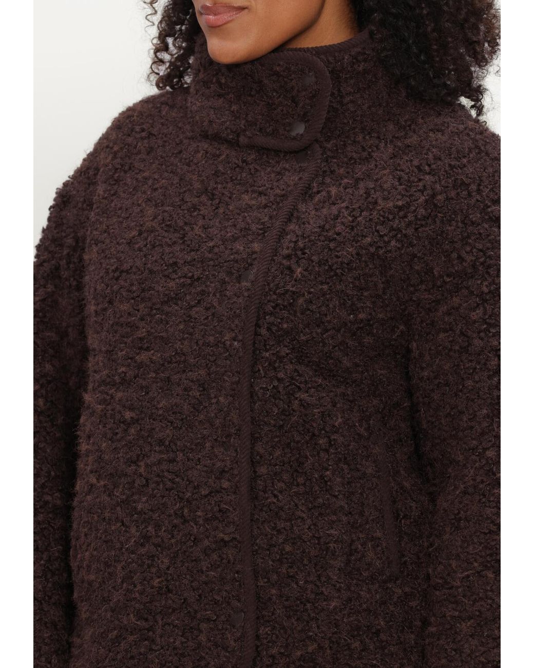 Object Brown Damen Jacken Objiduna Short Jacket