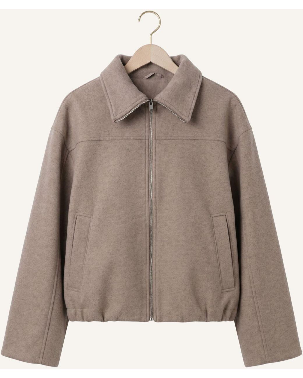 EDITED Natural Damen Jacken Brodey Jacket
