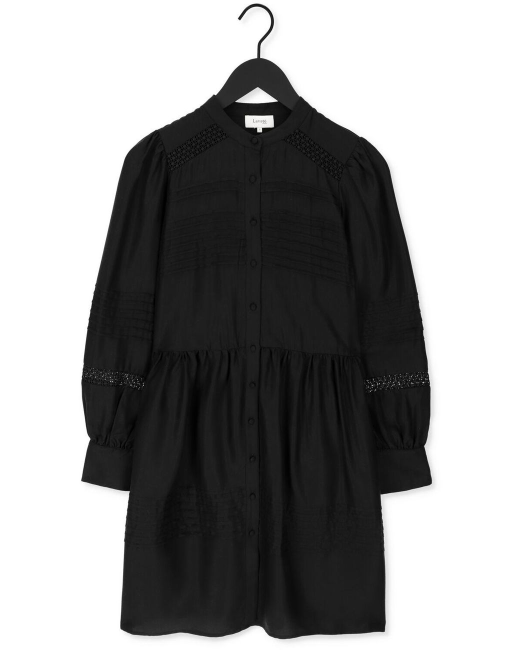 Levete Room Black Minikleid Robbyn 2 Dress