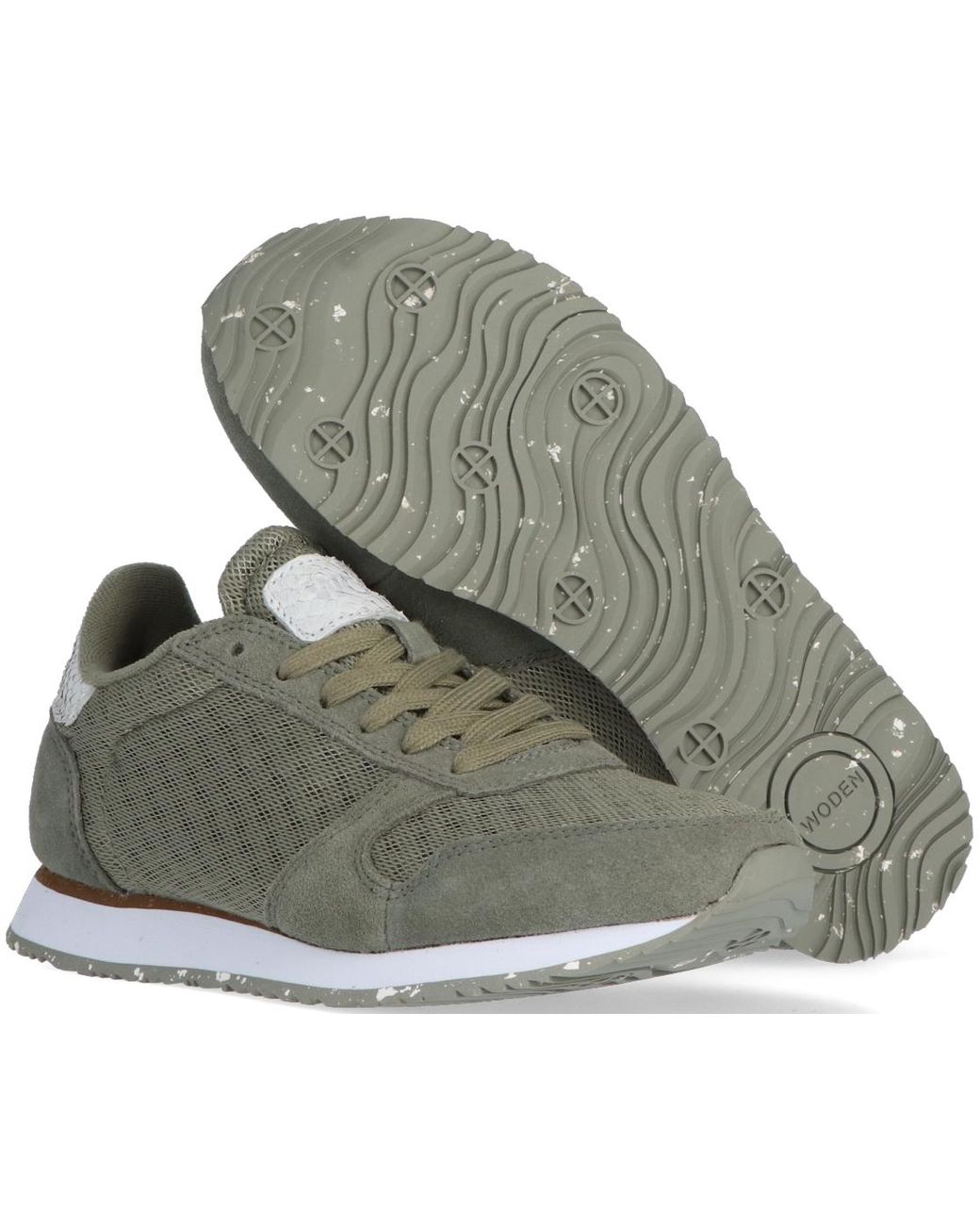Blauwe WODEN Lage sneakers NOR SUEDE cLiFxkma