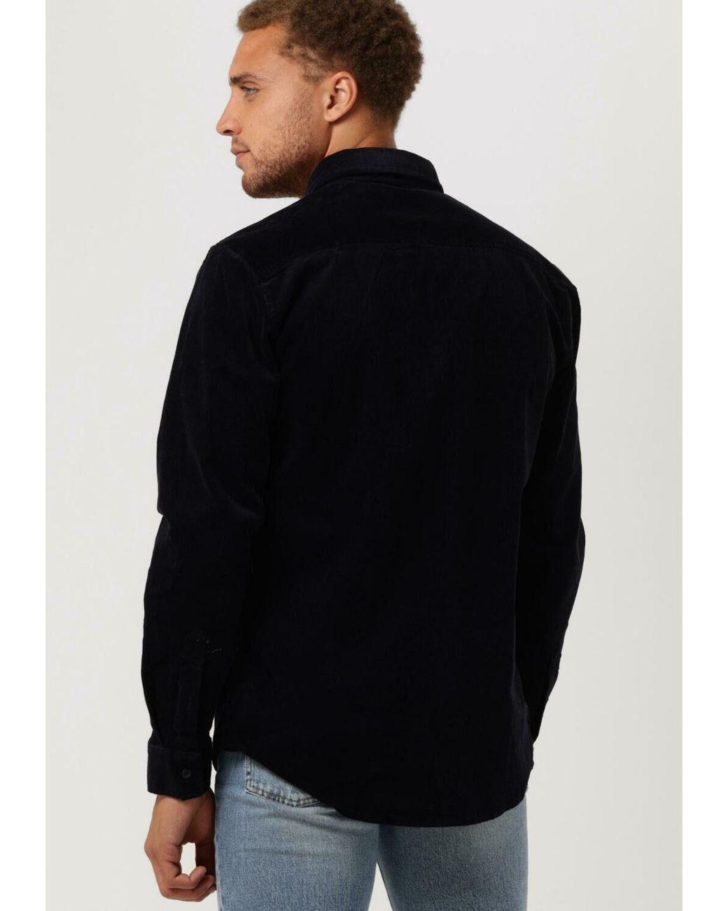 Anerkjendt Overshirt Akleif Corduroy Shirt Herren in Blue für Herren