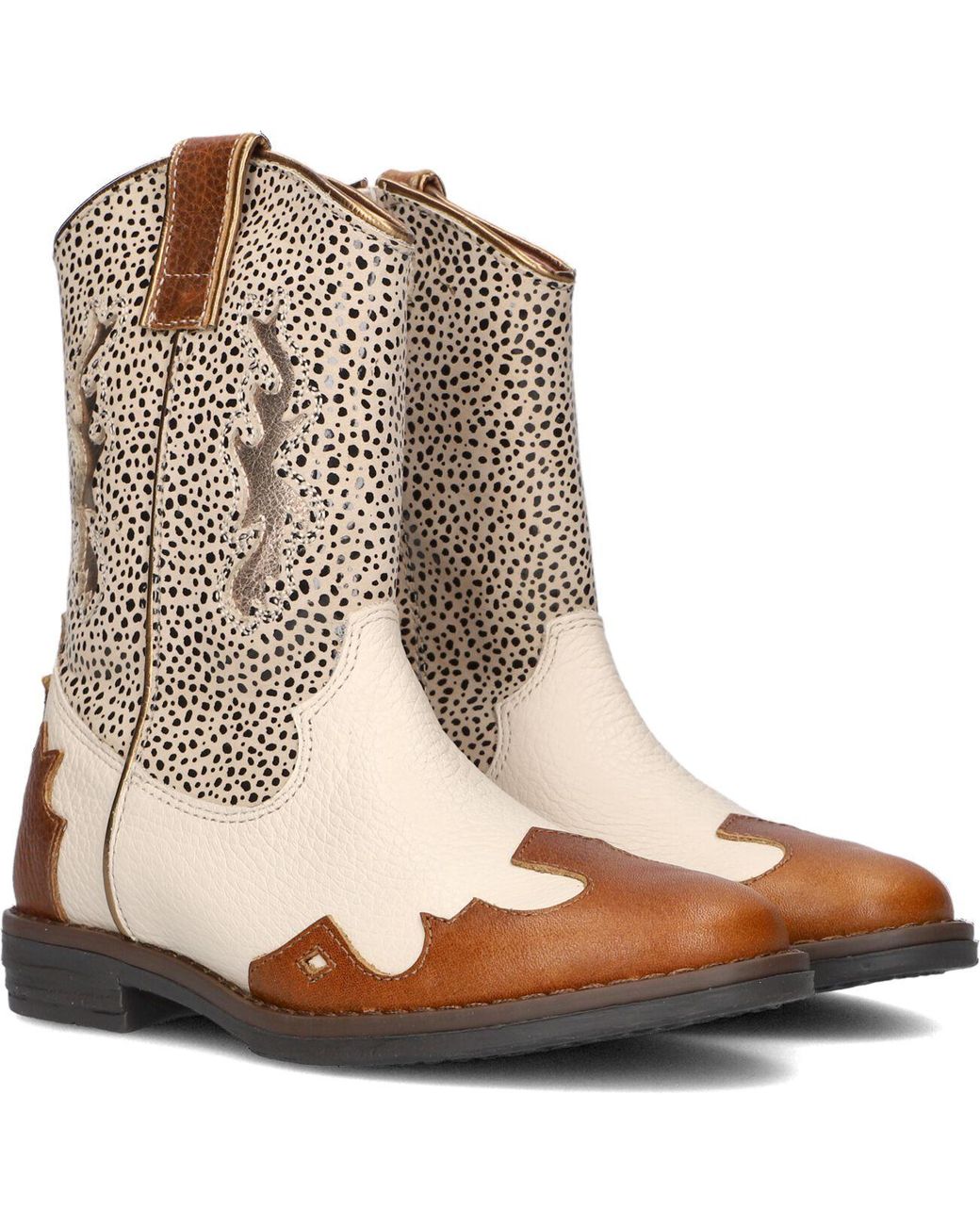RED-RAG Brown Rag Cowboystiefel 12448 Mädchen