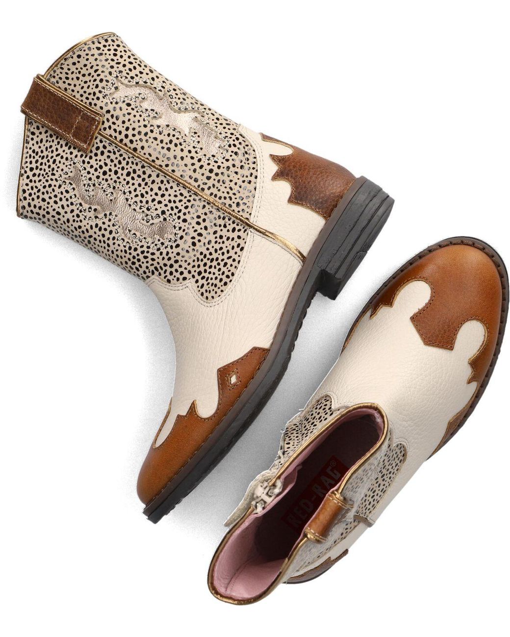 RED-RAG Brown Rag Cowboystiefel 12448 Mädchen