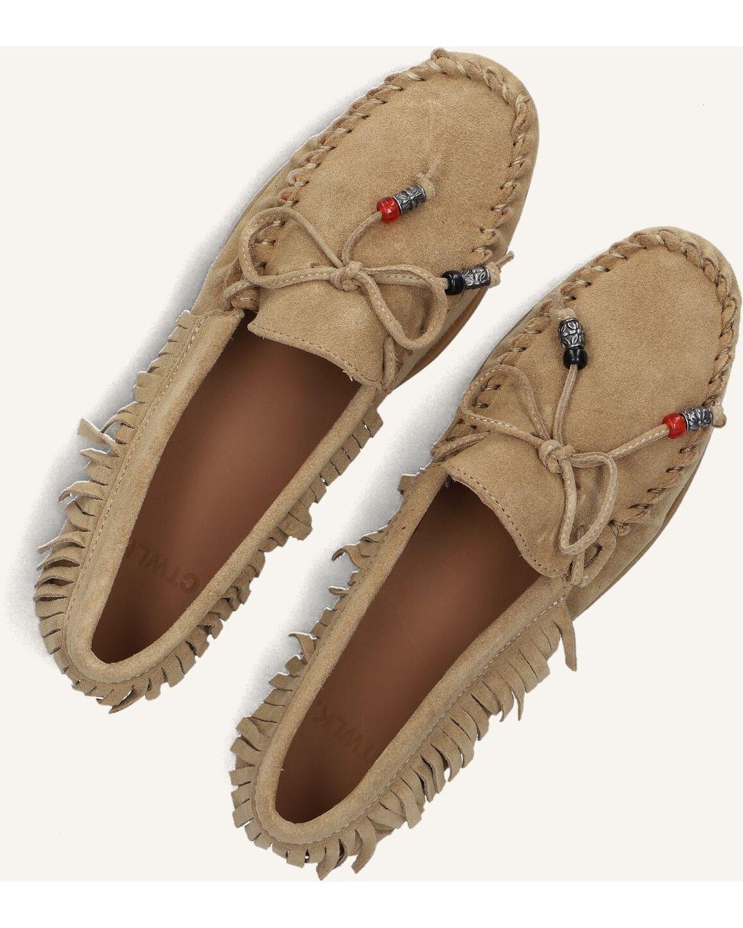 CTWLK Black Damen Mokassins Polley
