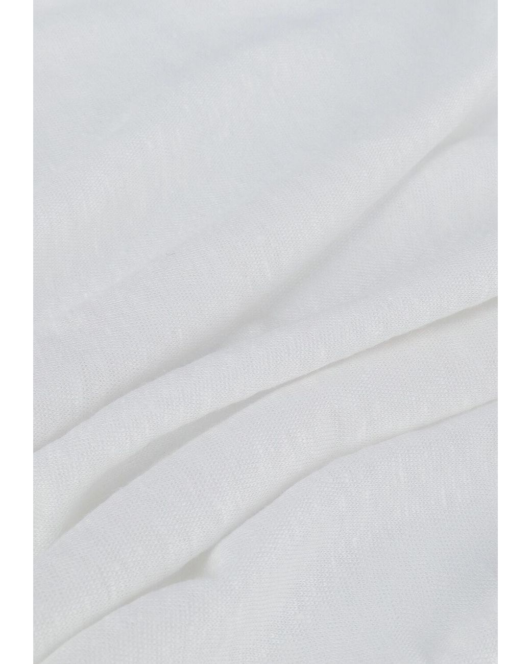 Second Female White T-shirt Peony O Neck Tee