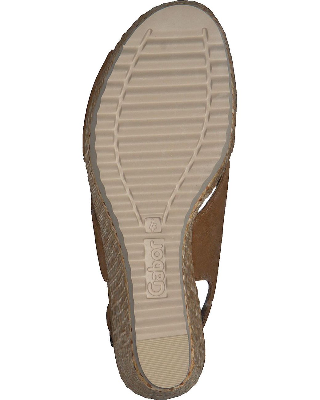 Gabor 76.365.30 Dames Sneakers - Beige 2600025563498 - Vergelijk prijzen