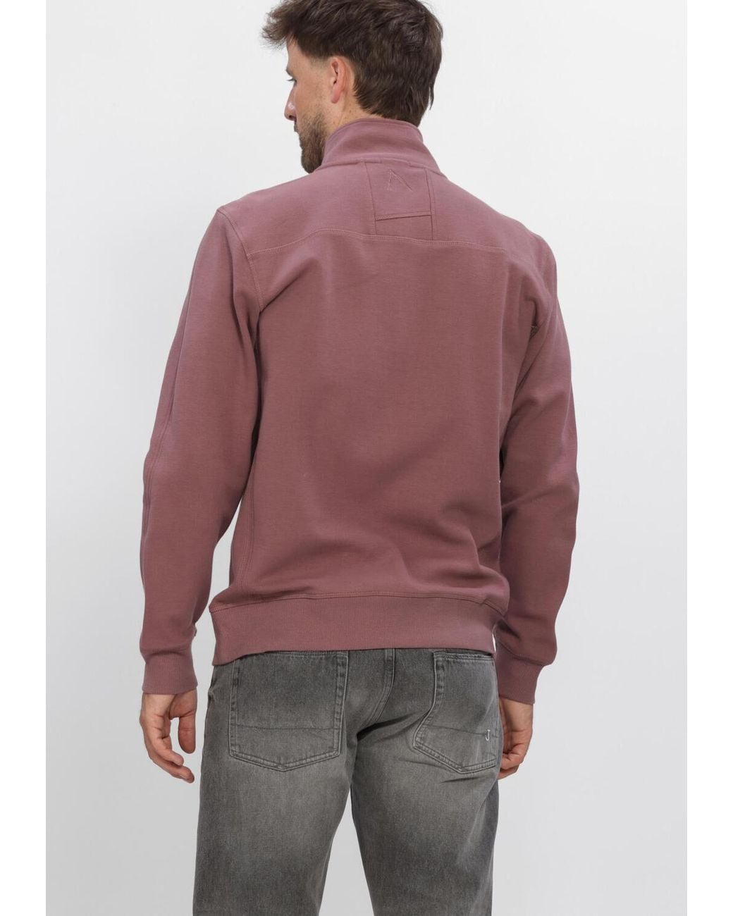 Chasin' Herren Pullover & Cardigans Ryden Zip-Up in Red für Herren