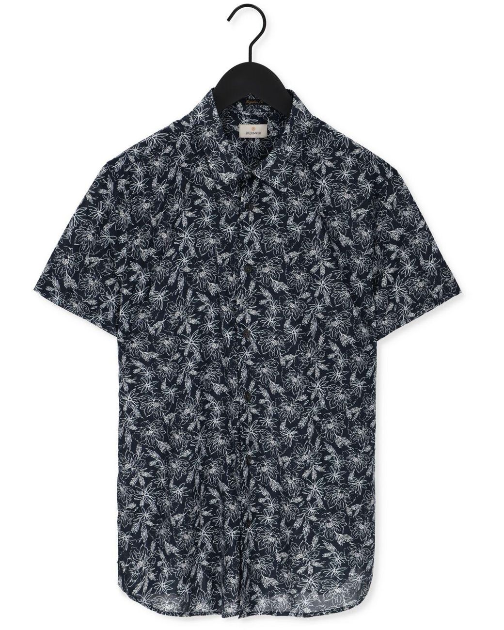 Dstrezzed Casual-oberhemd Shirt S/s Line Flower Voile in Multicolor für Herren