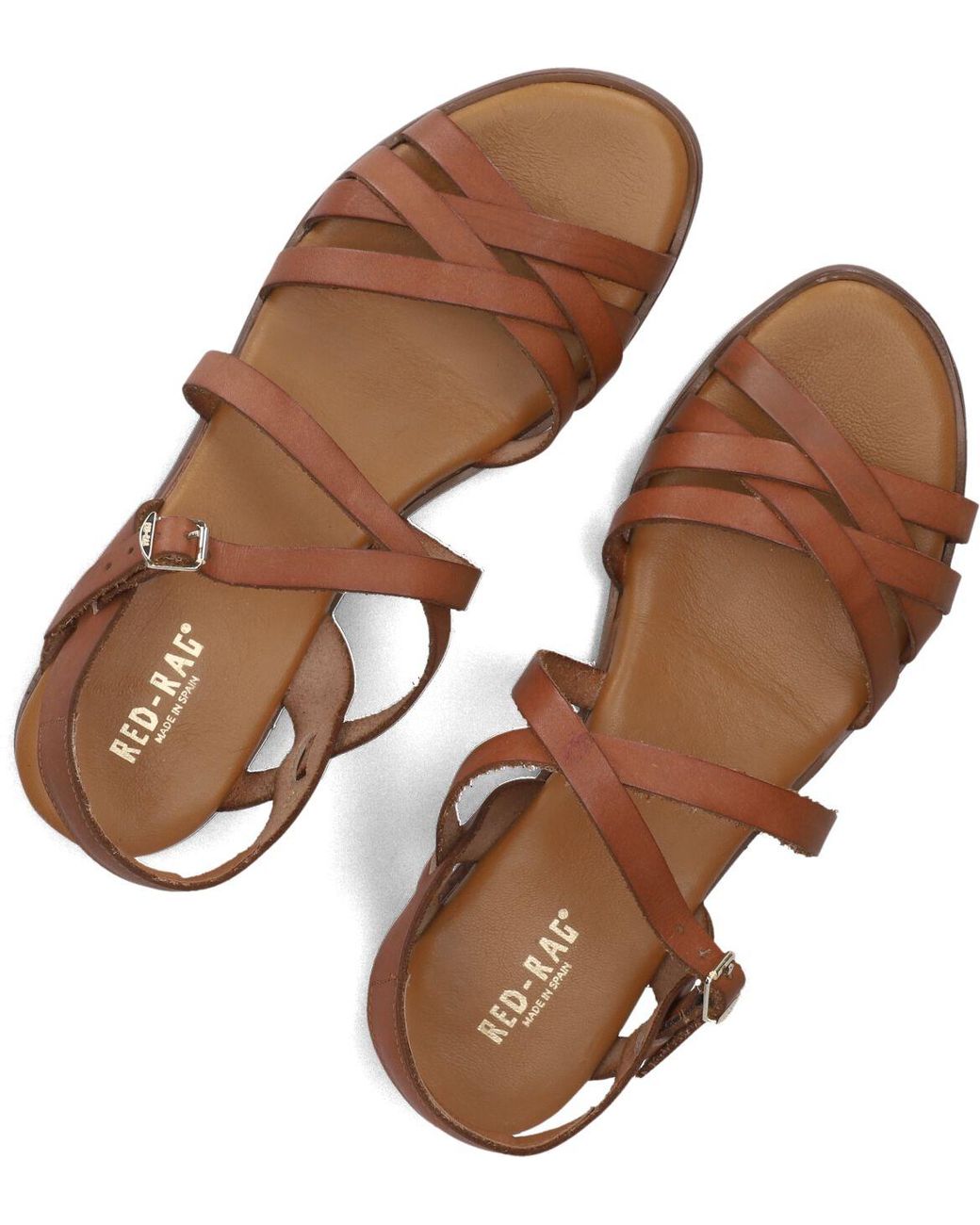 RED-RAG Black Rag Sandalen 79542 Tiny Wedge Damen