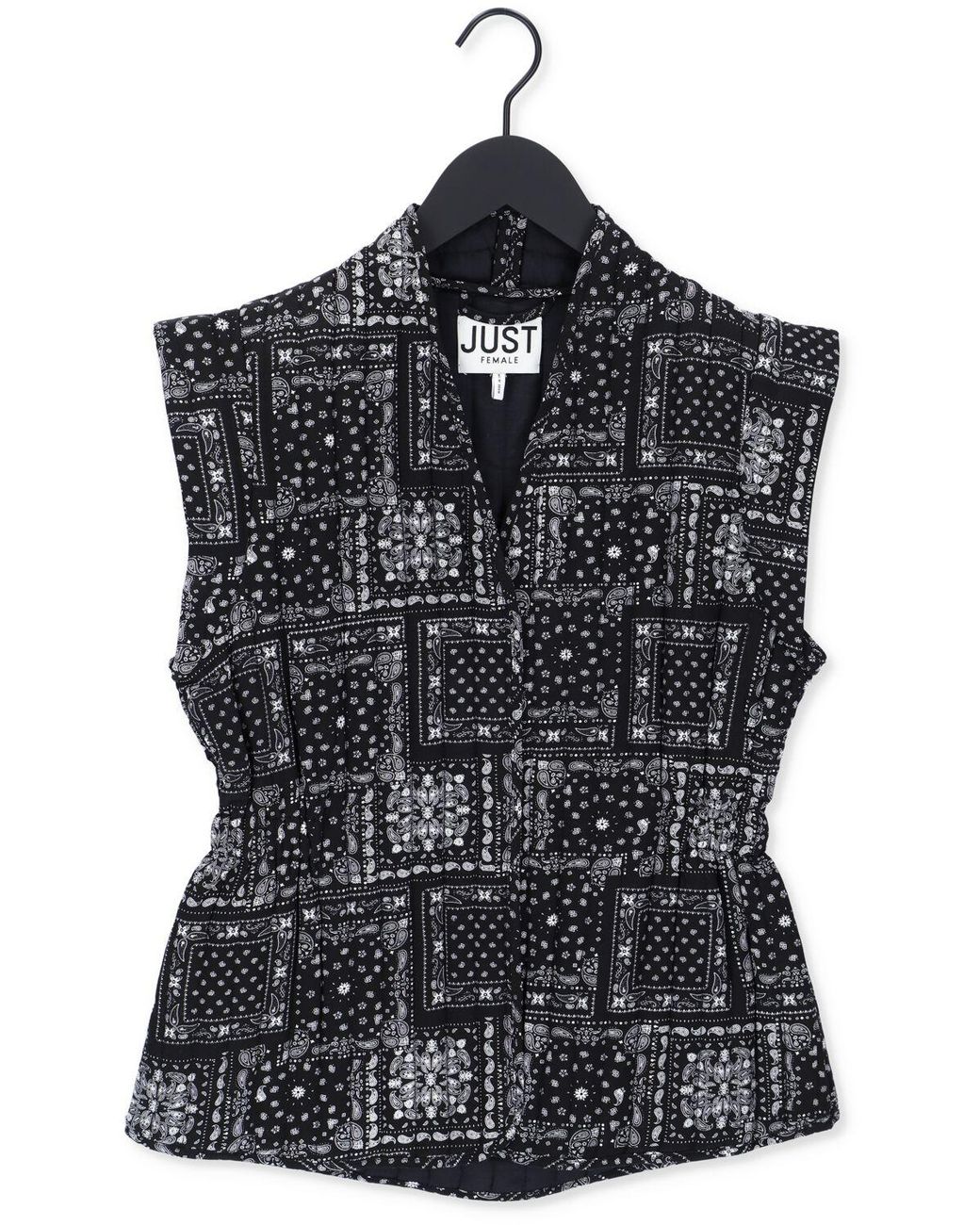 Just Female White Gilet Miracle Vest Damen