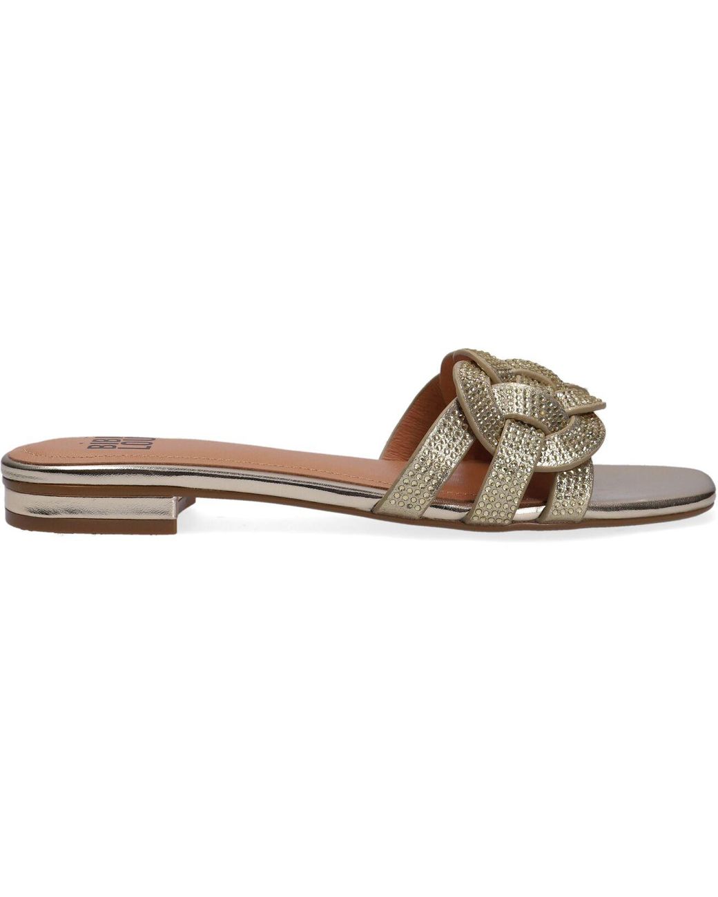 Bibi Lou Slippers 868z00hg in het Metallic | Lyst BE
