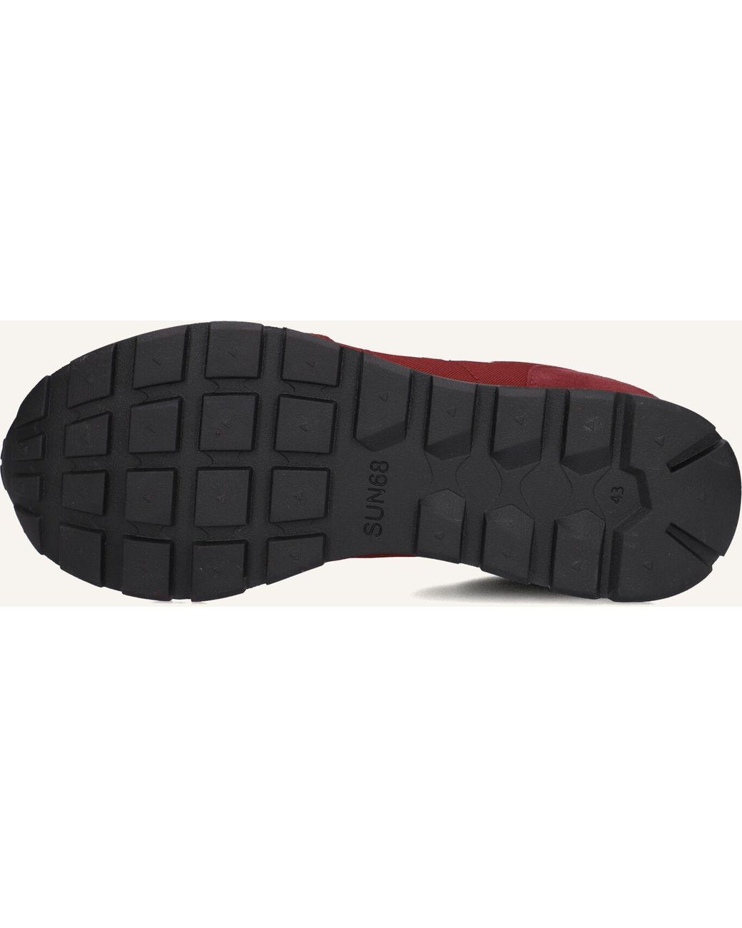 Sun 68 Herren Sneaker Tom Solid in Red für Herren