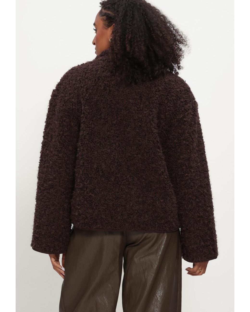 Object Brown Damen Jacken Objiduna Short Jacket