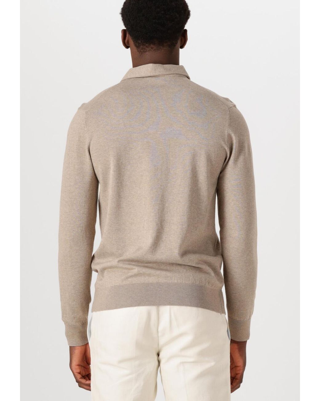 Profuomo Herren Pullover & Cardigans Luxury Basic in Natural für Herren